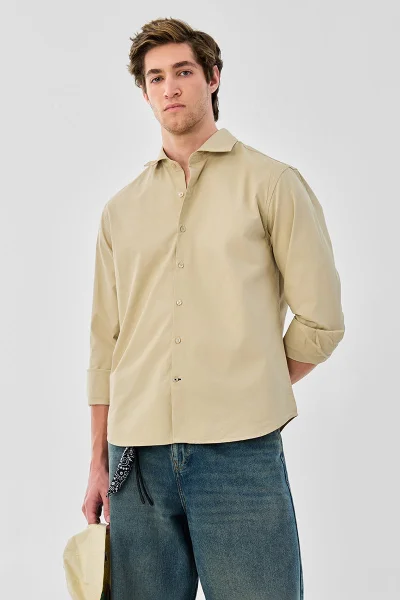 SNITCH Regular Fit 100% Cotton Shirt